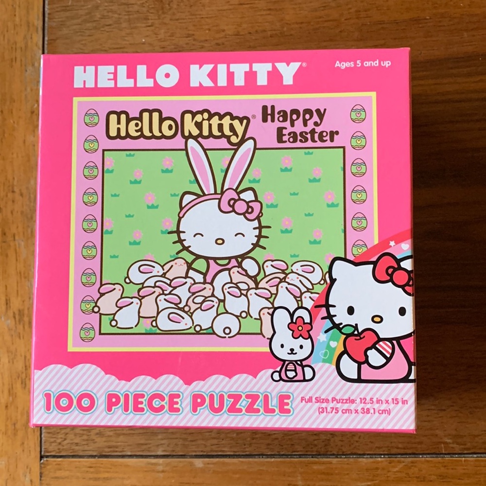 Hello Kitty Easter Puzzle - 100 pieces